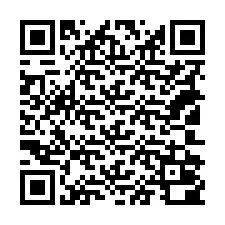 QR код за телефонен номер +18102000005