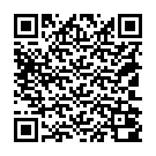 QR-koodi puhelinnumerolle +18102000010