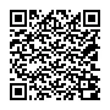 QR код за телефонен номер +18102000019