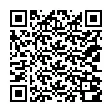 QR код за телефонен номер +18102000023