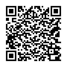 QR-Code für Telefonnummer +18102000025