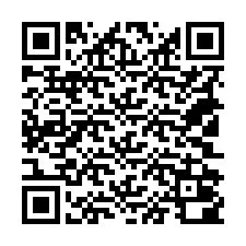 QR-код для номера телефона +18102000033