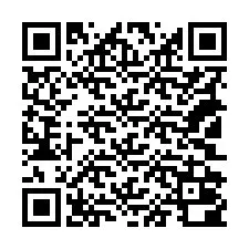 QR код за телефонен номер +18102000035