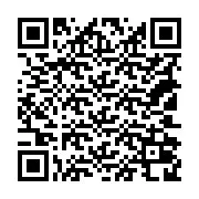 Codice QR per il numero di telefono +18102028085