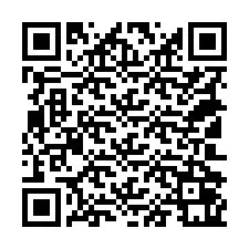 Código QR para número de telefone +18102061254