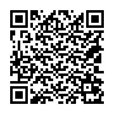 QR-code voor telefoonnummer +18102071543