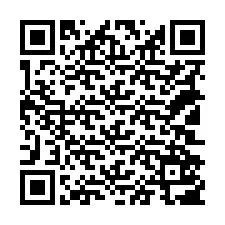 QR-koodi puhelinnumerolle +18102507671