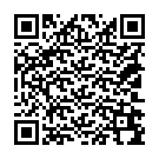 QR код за телефонен номер +18102694019