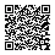 QR код за телефонен номер +18103394009