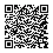 QR код за телефонен номер +18103398376