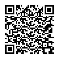 Codice QR per il numero di telefono +18103398387