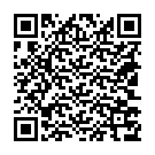 QR-koodi puhelinnumerolle +18103776326