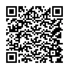 Código QR para número de teléfono +18105804279