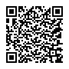 Código QR para número de teléfono +18107346018