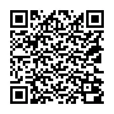 Código QR para número de telefone +18122000008