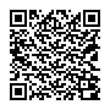 QR Code pour le numéro de téléphone +18122000020