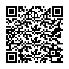 QR Code สำหรับหมายเลขโทรศัพท์ +18122000029