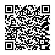 QR-koodi puhelinnumerolle +18122000039