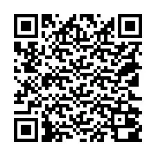 QR kód a telefonszámhoz +18122000048