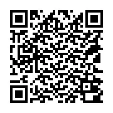 Código QR para número de teléfono +18122000050