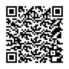 QR kód a telefonszámhoz +18122000051