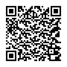 Código QR para número de teléfono +18122000070