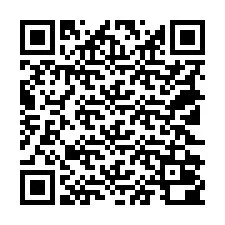 QR-code voor telefoonnummer +18122000078