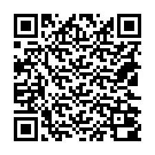 QR-koodi puhelinnumerolle +18122000087