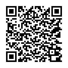 Código QR para número de telefone +18122000088