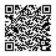 QR-koodi puhelinnumerolle +18122000099