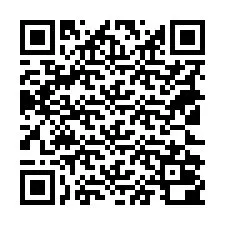 QR код за телефонен номер +18122000102