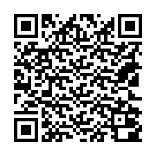 Codice QR per il numero di telefono +18122000107