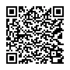 Código QR para número de telefone +18122000120