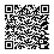 Código QR para número de telefone +18122000128