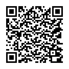 QR-kood telefoninumbri jaoks +18122000158