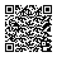 QR-koodi puhelinnumerolle +18122000171