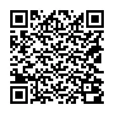 QR-код для номера телефона +18122000172