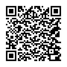 QR kód a telefonszámhoz +18122000173