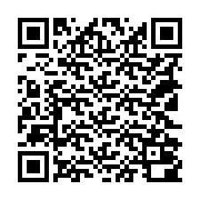 QR-koodi puhelinnumerolle +18122000174