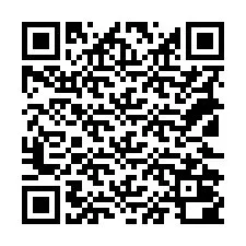 QR kód a telefonszámhoz +18122000181