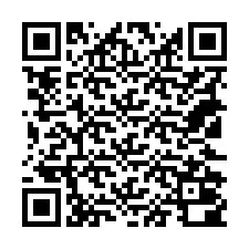 QR код за телефонен номер +18122000187