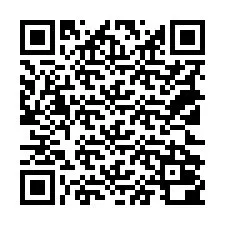 Código QR para número de teléfono +18122000209