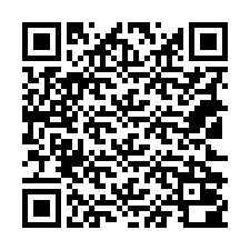 QR Code สำหรับหมายเลขโทรศัพท์ +18122000217