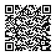 QR kód a telefonszámhoz +18122000226