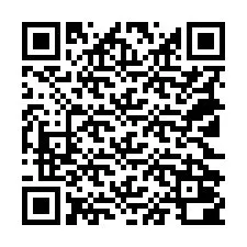 QR-koodi puhelinnumerolle +18122000228