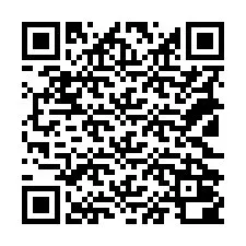 QR-koodi puhelinnumerolle +18122000231