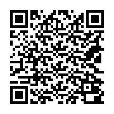 Código QR para número de teléfono +18122000237