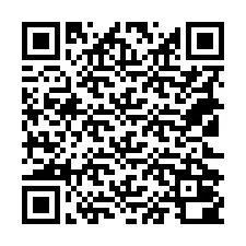 QR-code voor telefoonnummer +18122000243