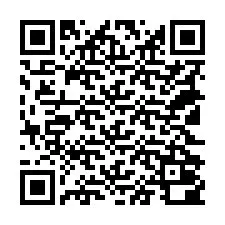 QR Code pour le numéro de téléphone +18122000264