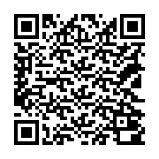 QR-код для номера телефона +18122000271